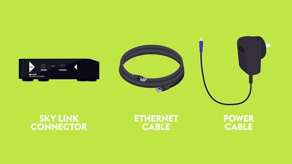How to connect your MY SKY box to the internet with a SKY LINK device | SKY TV