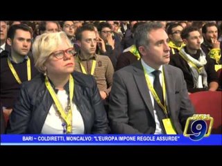 Bari  | Coldiretti, Moncalvo: " L'Europa impone regole assurde"