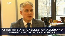 Attentats à Bruxelles: Un Allemand survit aux deux explosions