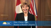 BC Premier Christy Clark's Nowruz 1391 Greetings