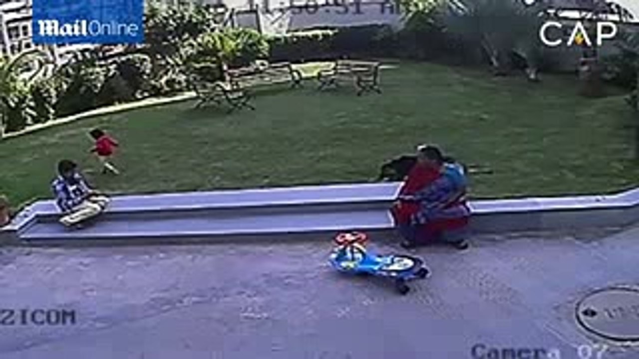 Terrifying Moment Heroic Boy Saves His Toddler Sister From Vicious German Shepherd