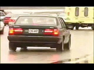 Icy Car Crash