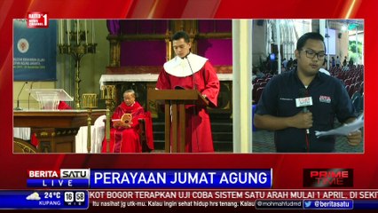 Pesan Jumat Agung di Gereja Katedral