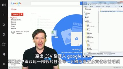 YouTube給的原始支付資料 -- 只有在Freedom!