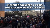 Violence policière à Paris: Mobilisation devant le Lycée Henri-Bergson