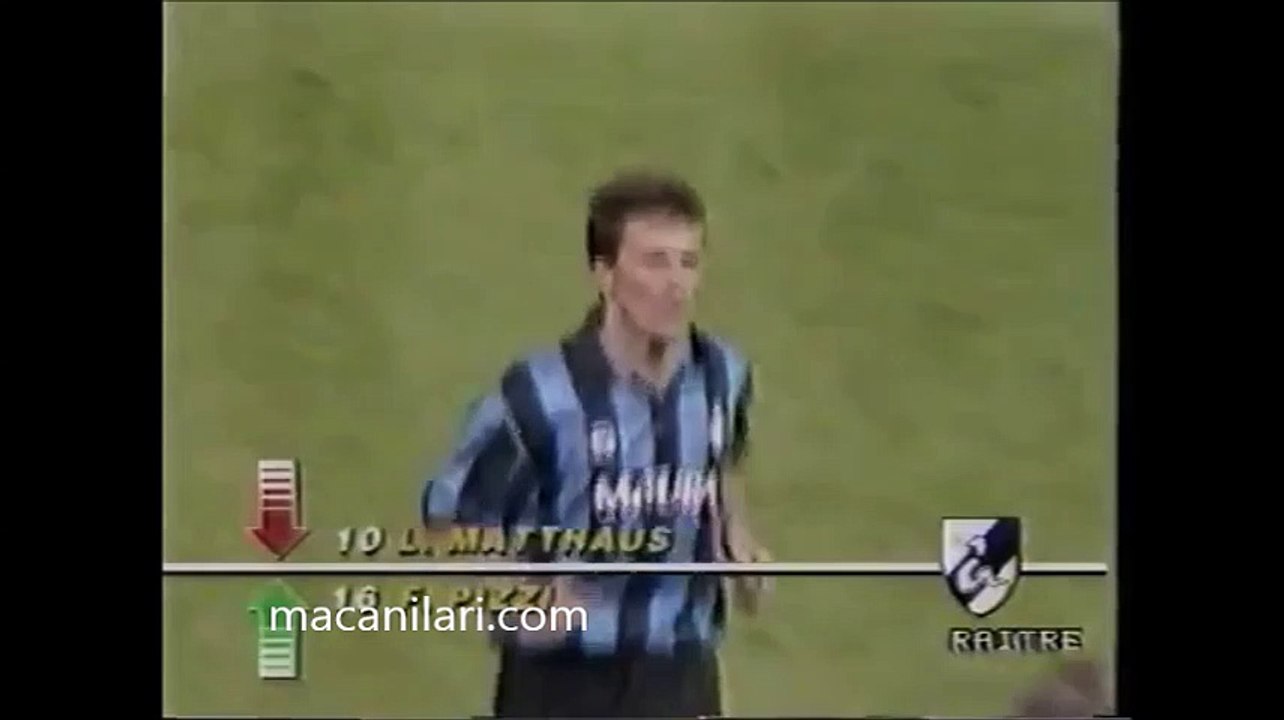 19.09.1990 - 1990-1991 UEFA Cup 1st Round 1st Leg Rapid Wien 2-1 Inter Milan