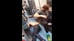 SUBWAY THUG GETS TAKEN DOWN BY MMA PASSENGER in Cali =