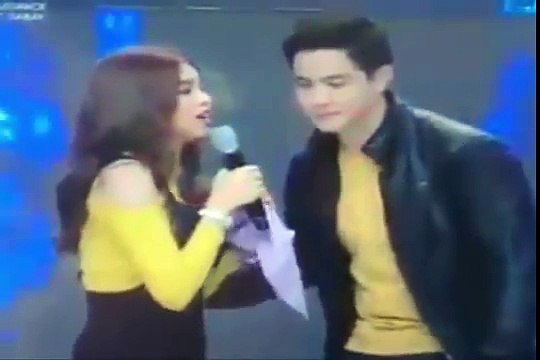 SlowMO: ALDUB First LIPS to LIPS KISS Hinalikan ni Alden sa Labi si Maine - February 25,