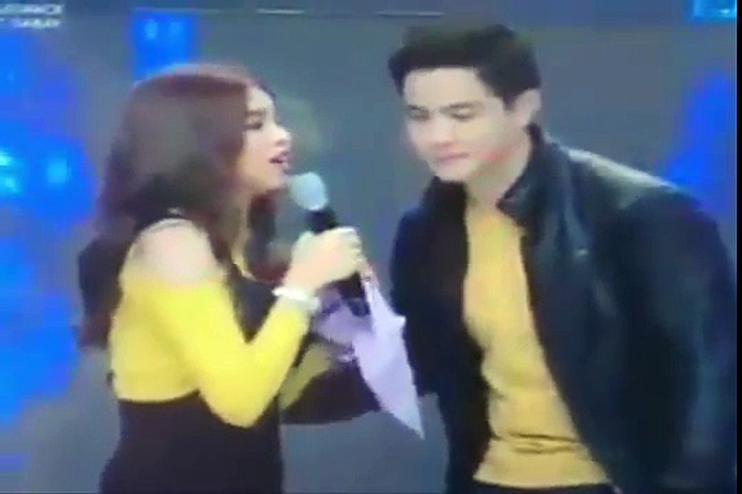 SlowMO: ALDUB First LIPS to LIPS KISS Hinalikan ni Alden sa Labi si Maine - February 25,