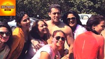 Salman Khan's HOLI Celebration With Family | Bollywood Asia