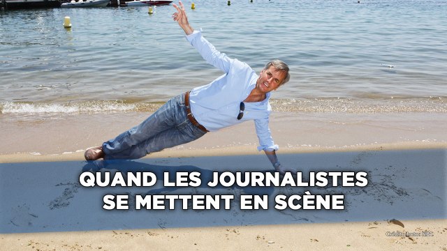 Télévision: Quand les journalistes se mettent en scène