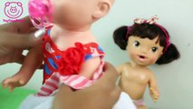 Baby Alive Minha Boneca Ganhando varios Presentes Surpresas Roupinhas Bumbum Cute ToyToysBrasil best movies