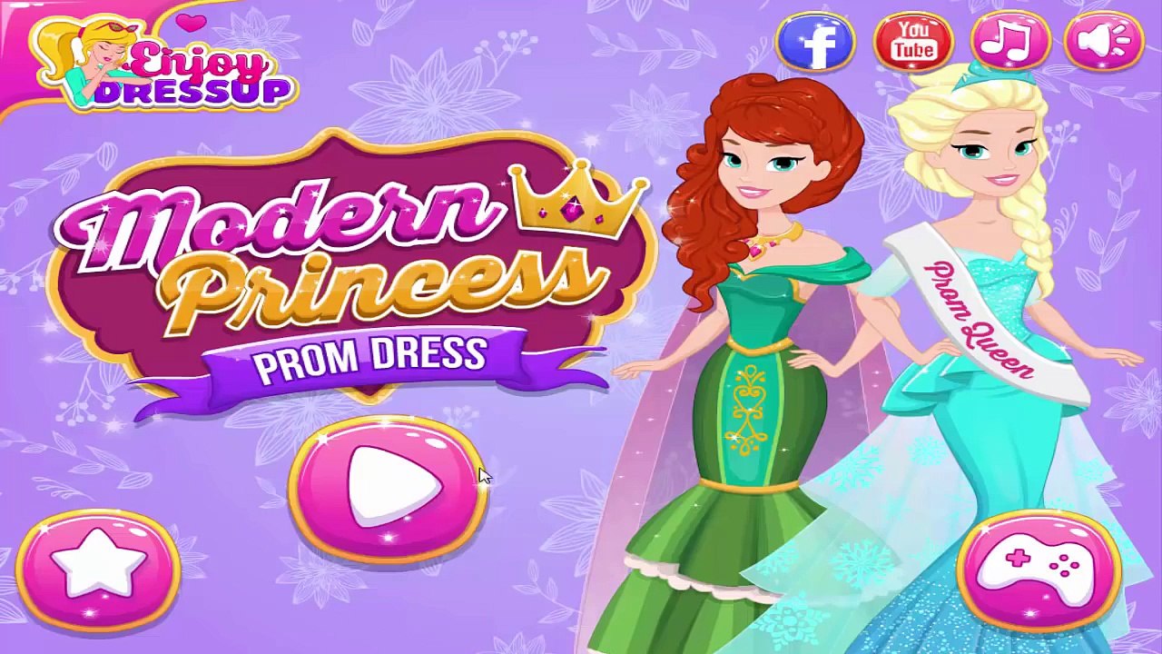 Modern Princess Prom Dress - Disney Princess Elsa Jasmine Belle Aurora Ariel and Cinderell
