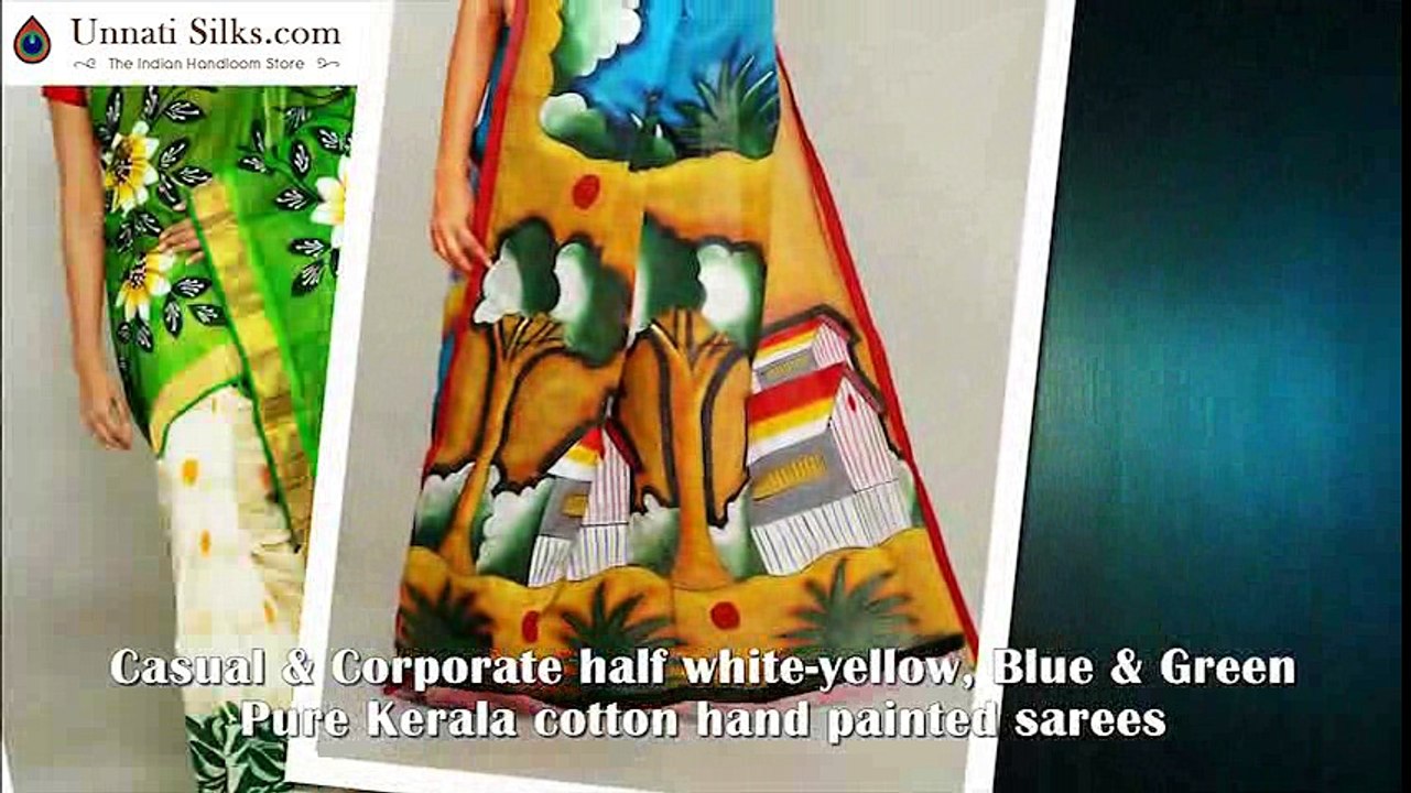 230316hand painted sarees