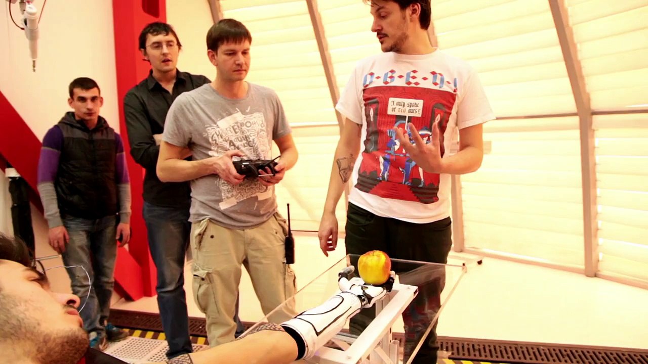 On the set of HARDCORE HENRY (2016)