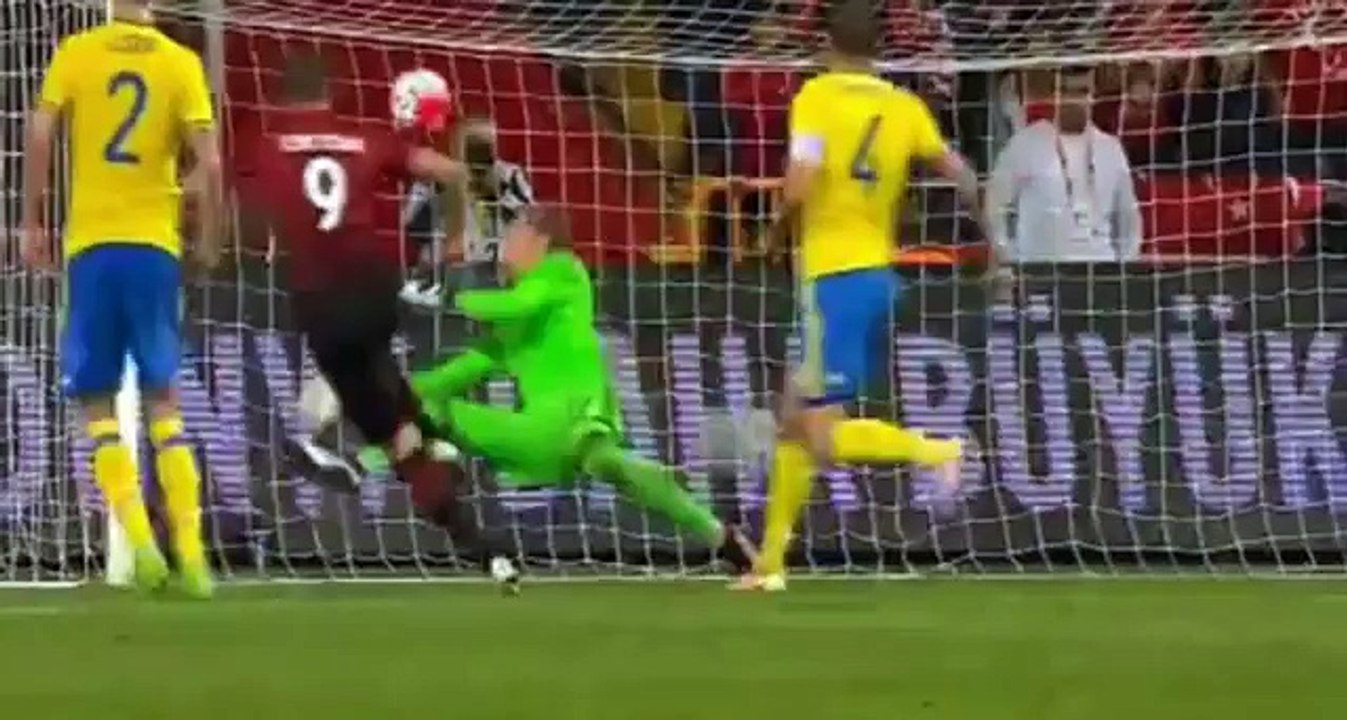 Türkiye - İsveç 2-1 Dostluk Maçı Özeti Goller ve Pozisyonlar 24.03.2016
