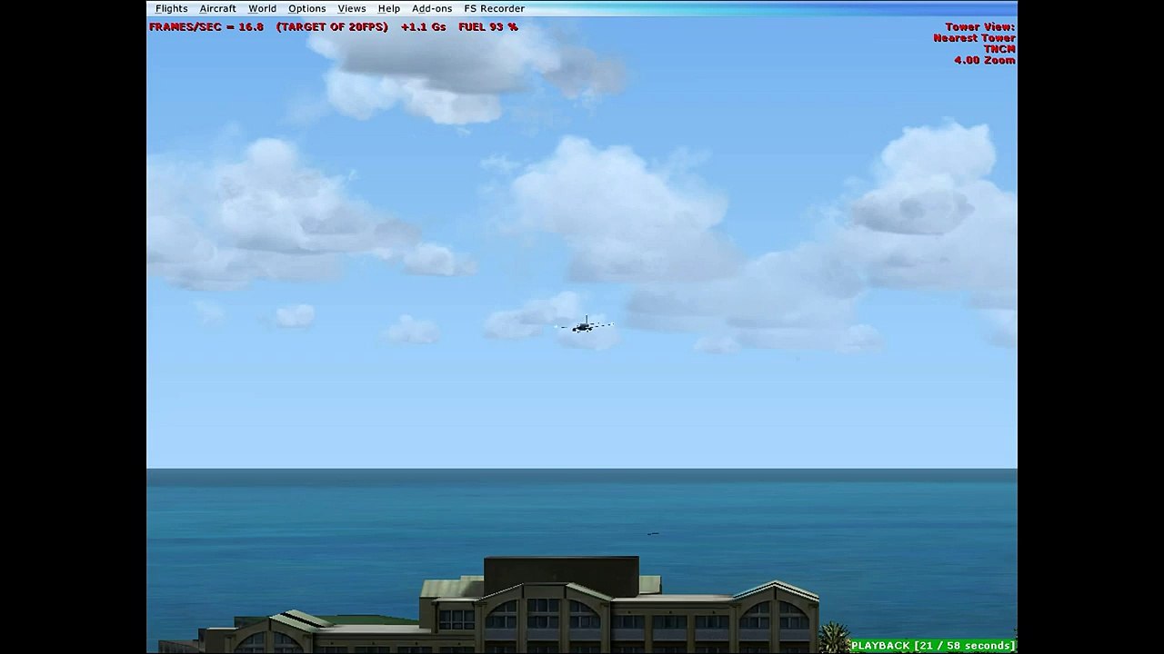 [ HD ] FSX 737 Realistic Smooth Landing @ Princess Juliana Intl. ( TNCM )