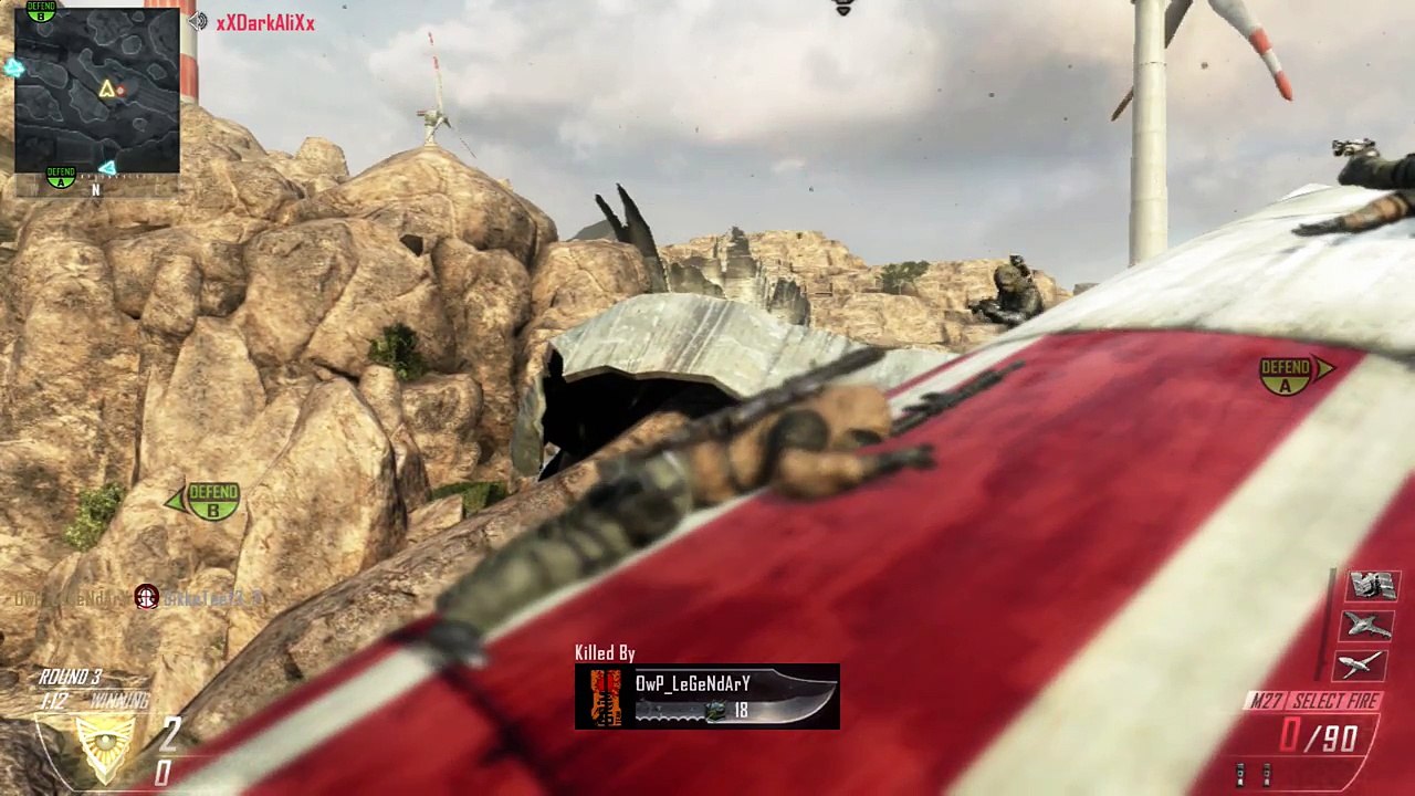 EB TRICKSHOTTING - (BO2 MODS)