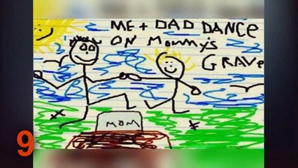 20 Most Disturbing Children's Drawings - Reupload