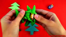 Shopkins Play Doh Cars 2 Hello Kitty Spongebob Christmas Trees Surprise Eggs StrawberryJamToys