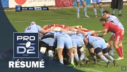 PRO D2 - Résumé Bourgoin-Dax: 34-13 - J23 - Saison 2015/2016