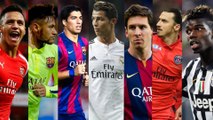 Craziest Skills Ever ● C.Ronaldo ● Neymar ● Messi ● Suarez ● Sanchez ● Pogba ● Ibrahimovic - 2016 HD