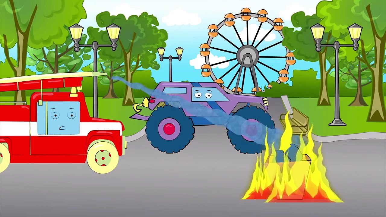 Car Cartoons for kids. Monster Truck. Racing Championship. Emergency Vehicles. Season 5. S