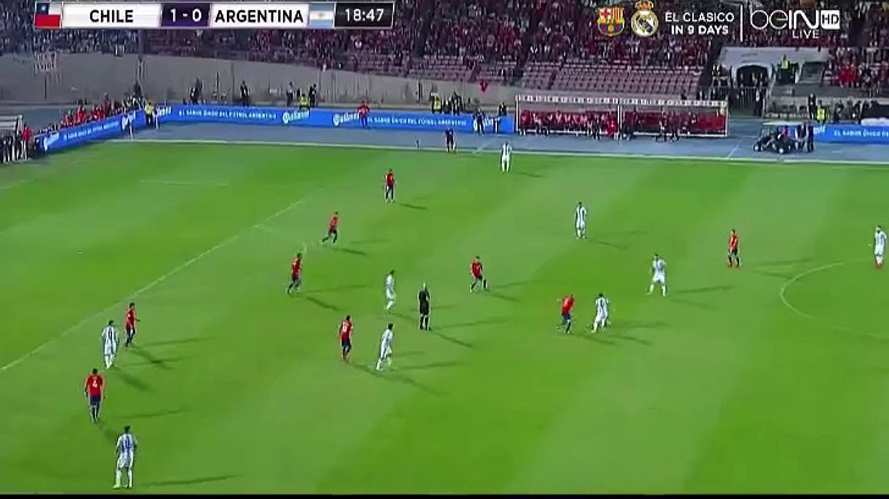 Di Maria GOAL HD (1_1) Chile vs Argentina 25_03_2016