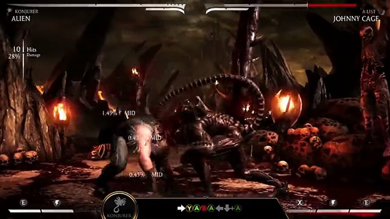 Mortal Kombat X - Kombat Class sull'Alien
