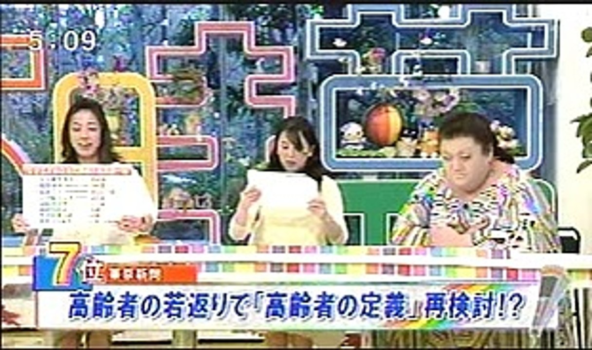 高齢者の若返り。