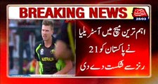 World T20: Australia beats Pakistan by 21 runs