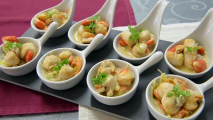 Recette : « Déglacé de pétoncles »