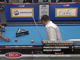 Billiards U.S. Open 9 Ball Championship: Bustamante v Chamat
