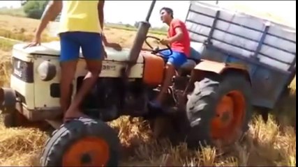 Ultimate & Epic Tractor Fail  Win Compilation India 2015