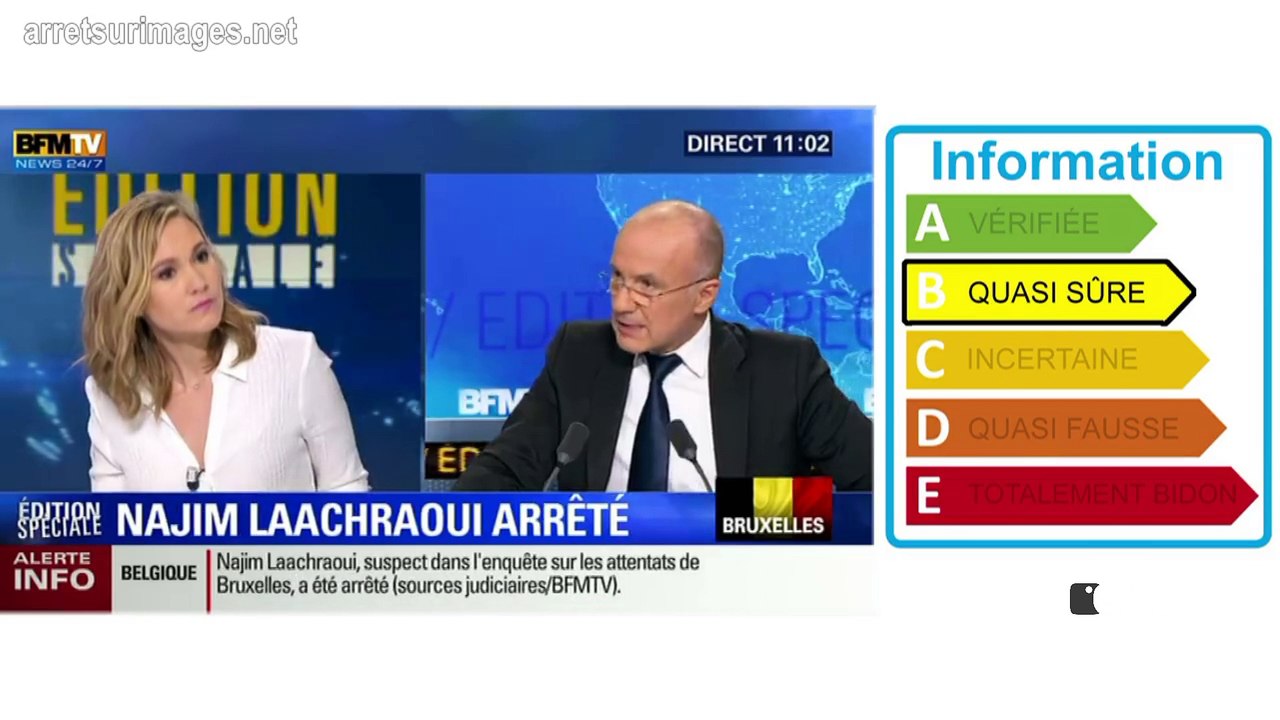Bruxelles, quand BFMTV se trompe de suspect