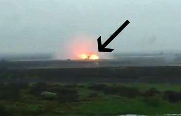 Huge Explosion With Massive Shock-wave