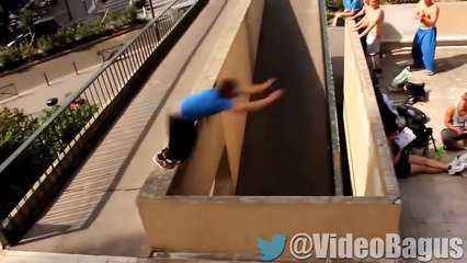 BEST FUNNY PARKOUR FREE RUNNING FAIL COMPILATION 2014   Funny Fail Win Video HD 2014