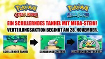 Weitere Pokémon mit Mega-Entwicklung für Pokémon Omega Rubin und Pokémon Alpha Saphir