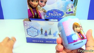 Disney Frozen Deluxe Mini Figurines in Frozen Capsules