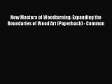 Download New Masters of Woodturning: Expanding the Boundaries of Wood Art (Paperback) - Common