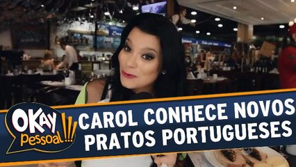 Carol Thomé mostra alternativas de pratos portugueses