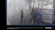 Deux commissariats parisiens vandalisés par des dizaines de jeunes gens cagoulés (vidéo)