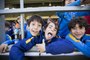 FCB Escola: Reaccions dels nens a gols del clàssic