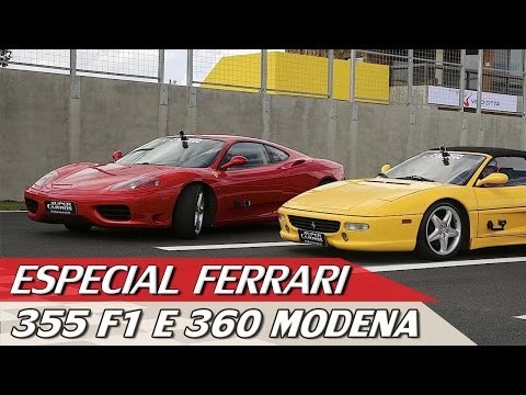 FERRARI 355 F1 E 360 MODENA - ESPECIAL #55 | ACELERADOS
