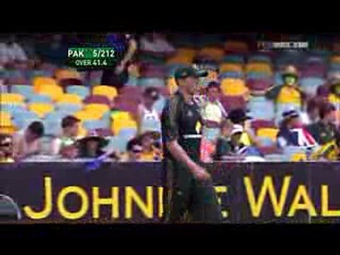 Pakistan vs Australia ICC Cricket World Cup 2016 - Australia won by 21 runs - Tribute to Shahid Afridi 48 vs Australia 2009-10