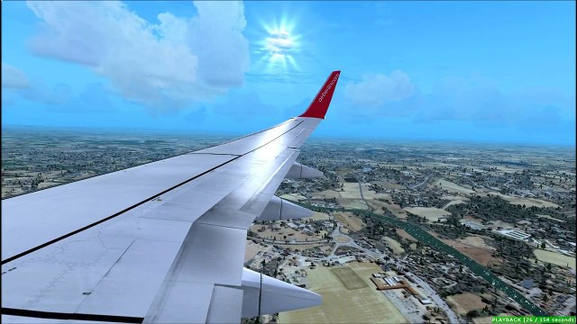 [HD] FSX Air Berlin 737-800 NGX landing in London Heathrow - Ultra Realistic [HD]