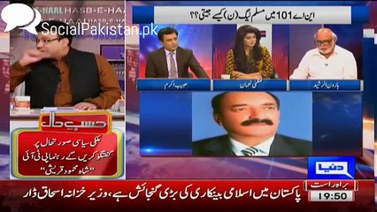 Haroon Rasheed totally exposed PML N's pre-poll rigging in NA-101