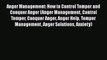 Download Anger Management: How to Control Temper and Conquer Anger (Anger Management Control