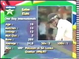 Shahid Afridi fastest century in 37 balls vs Sri Lanka