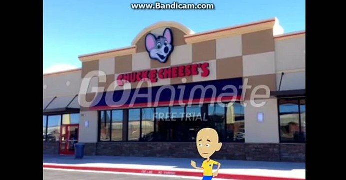 Caillou Goes to Chuck E. Cheeses Again!